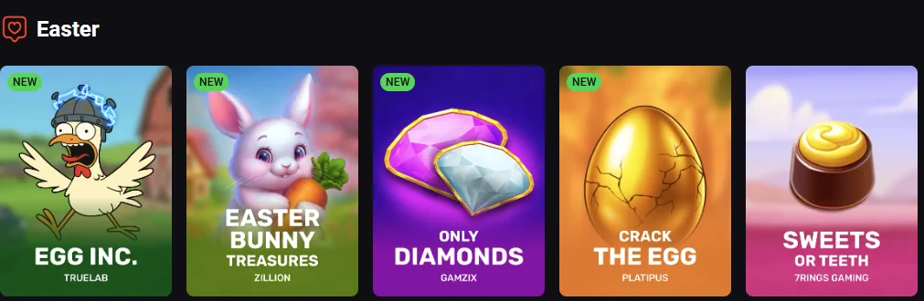 Rooster Bet Games