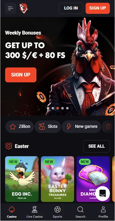 Rooster Bet